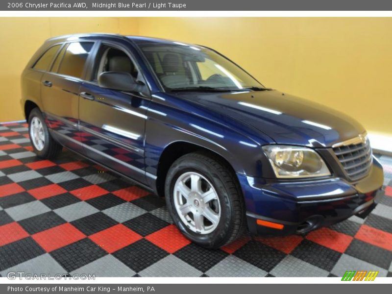 Midnight Blue Pearl / Light Taupe 2006 Chrysler Pacifica AWD