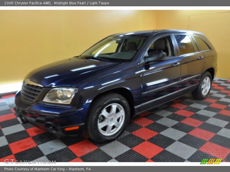 Midnight Blue Pearl / Light Taupe 2006 Chrysler Pacifica AWD