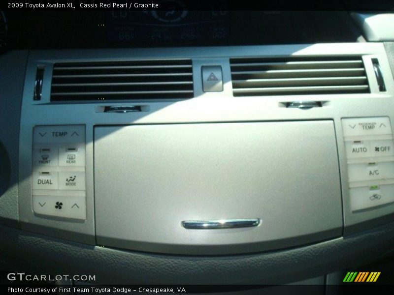 Cassis Red Pearl / Graphite 2009 Toyota Avalon XL