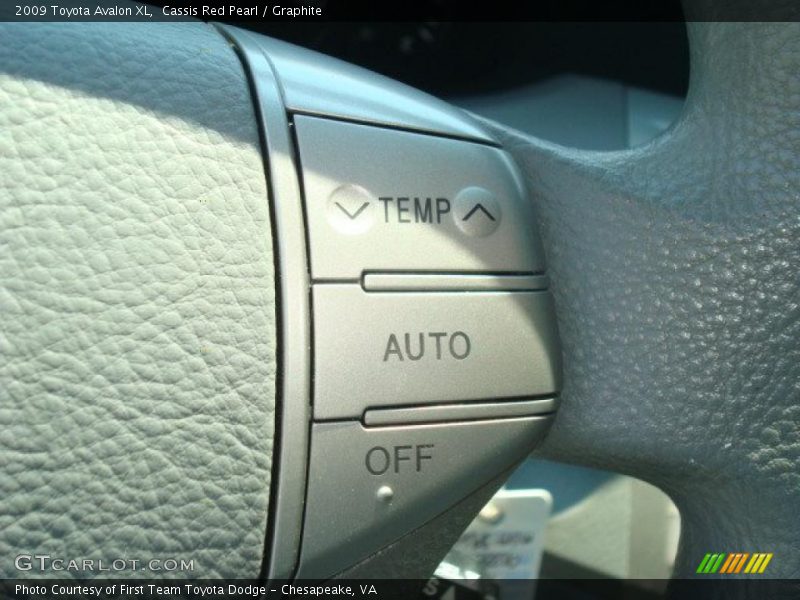 Cassis Red Pearl / Graphite 2009 Toyota Avalon XL