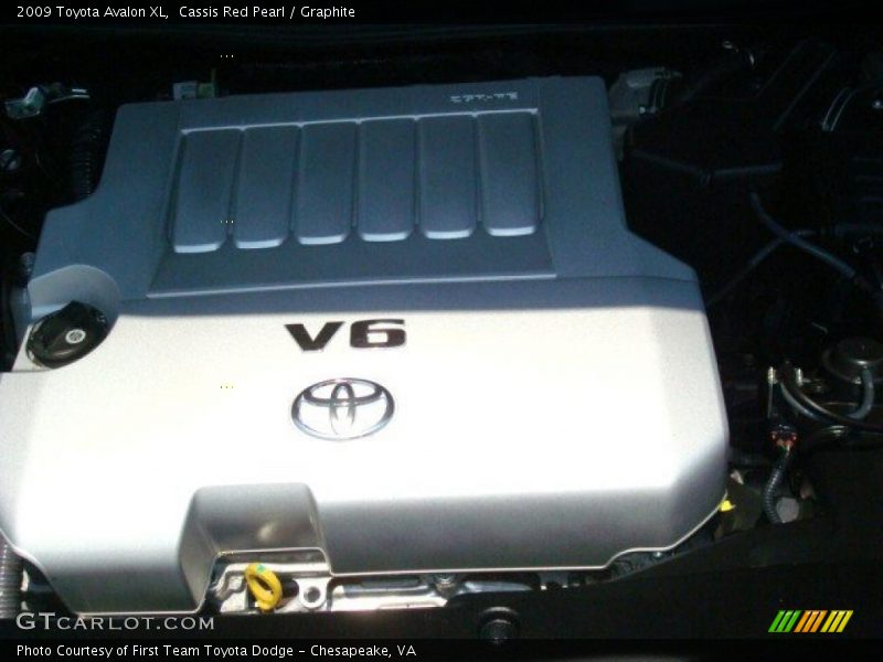 Cassis Red Pearl / Graphite 2009 Toyota Avalon XL