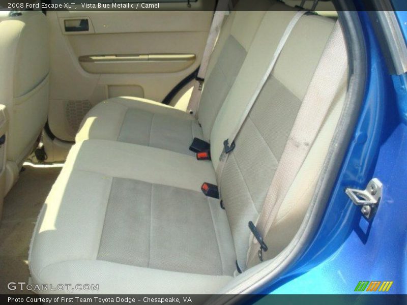 Vista Blue Metallic / Camel 2008 Ford Escape XLT