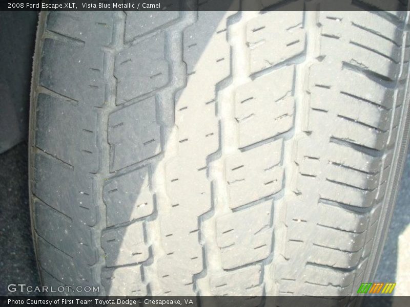 Vista Blue Metallic / Camel 2008 Ford Escape XLT