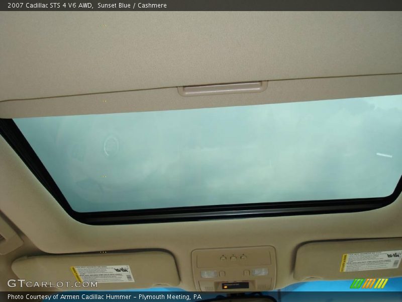 Sunset Blue / Cashmere 2007 Cadillac STS 4 V6 AWD