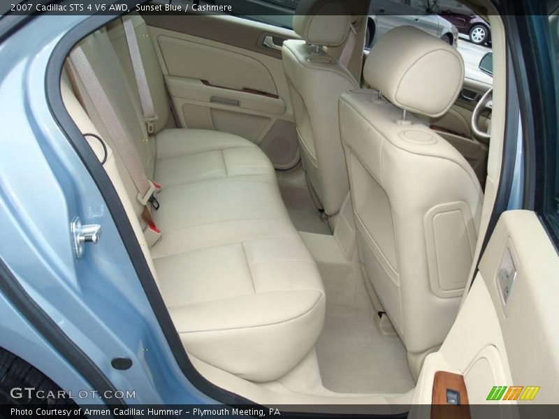 Sunset Blue / Cashmere 2007 Cadillac STS 4 V6 AWD