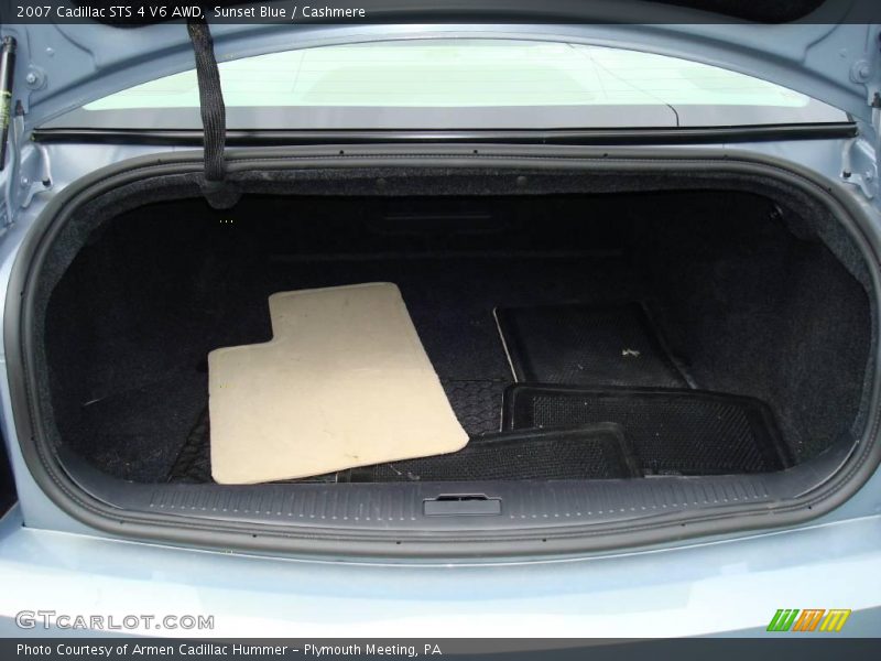 Sunset Blue / Cashmere 2007 Cadillac STS 4 V6 AWD