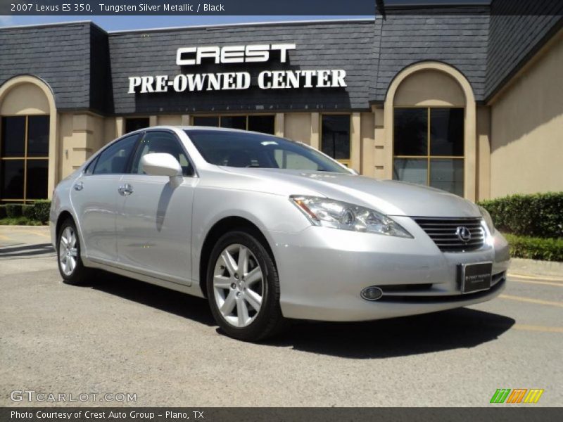 Tungsten Silver Metallic / Black 2007 Lexus ES 350