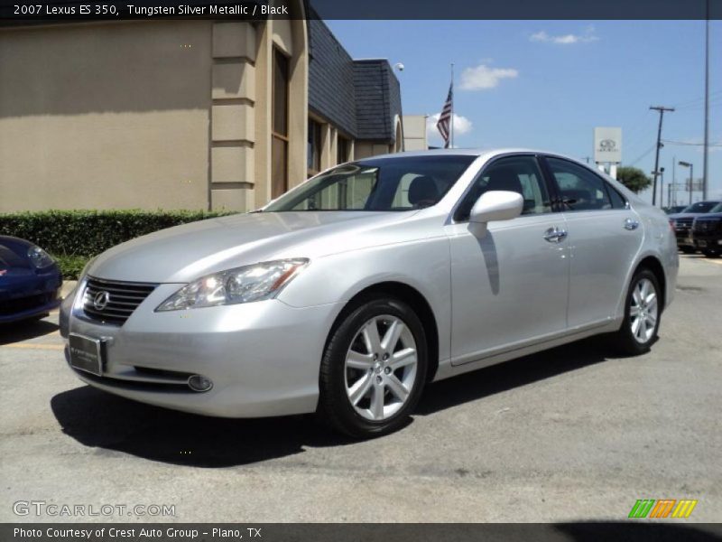 Tungsten Silver Metallic / Black 2007 Lexus ES 350