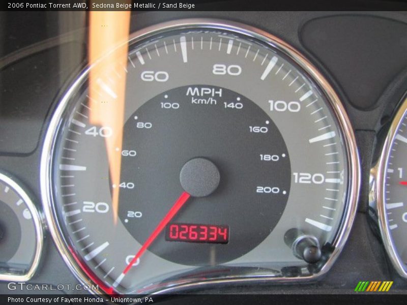 Sedona Beige Metallic / Sand Beige 2006 Pontiac Torrent AWD