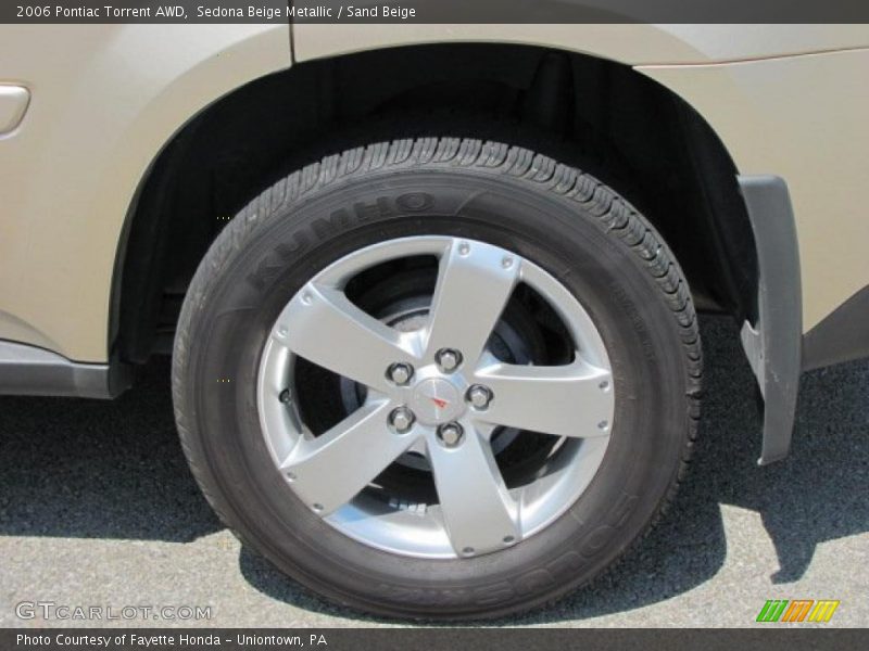 Sedona Beige Metallic / Sand Beige 2006 Pontiac Torrent AWD