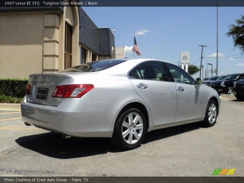 Tungsten Silver Metallic / Black 2007 Lexus ES 350
