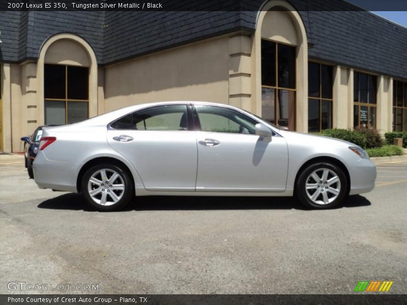 Tungsten Silver Metallic / Black 2007 Lexus ES 350