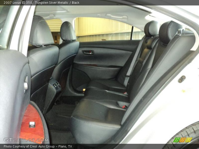 Tungsten Silver Metallic / Black 2007 Lexus ES 350