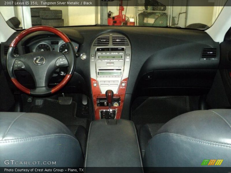 Tungsten Silver Metallic / Black 2007 Lexus ES 350