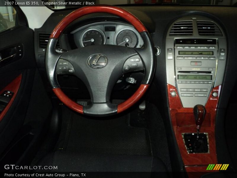 Tungsten Silver Metallic / Black 2007 Lexus ES 350