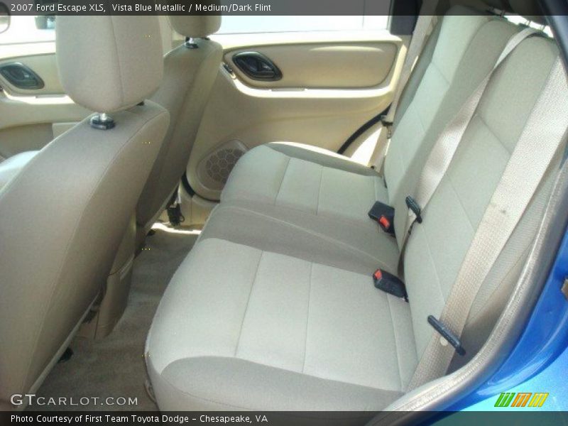 Vista Blue Metallic / Medium/Dark Flint 2007 Ford Escape XLS