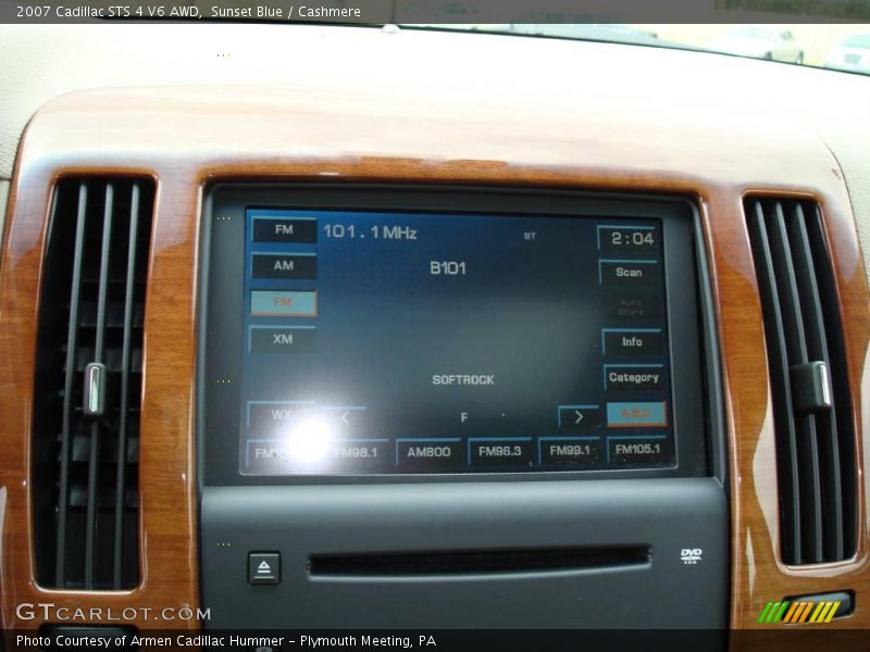 Sunset Blue / Cashmere 2007 Cadillac STS 4 V6 AWD
