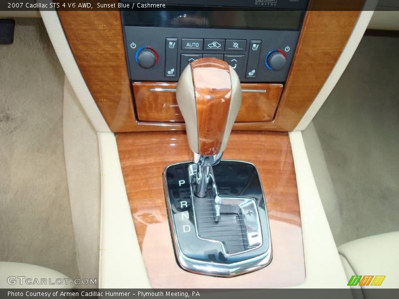 Sunset Blue / Cashmere 2007 Cadillac STS 4 V6 AWD