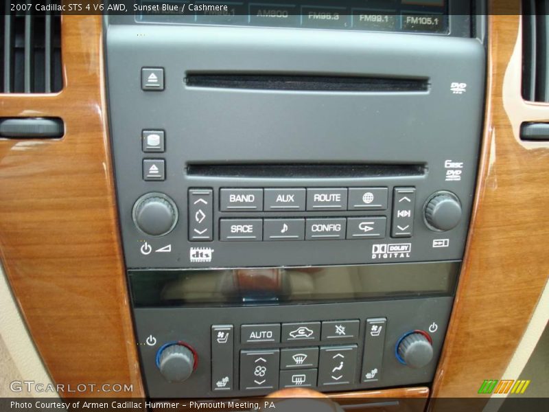 Sunset Blue / Cashmere 2007 Cadillac STS 4 V6 AWD