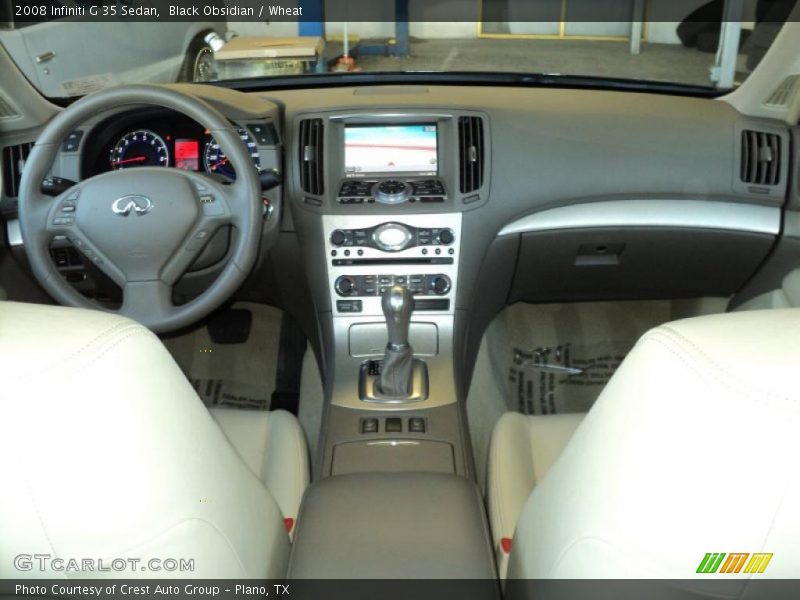 Black Obsidian / Wheat 2008 Infiniti G 35 Sedan