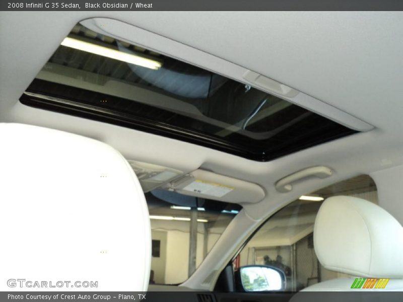 Black Obsidian / Wheat 2008 Infiniti G 35 Sedan