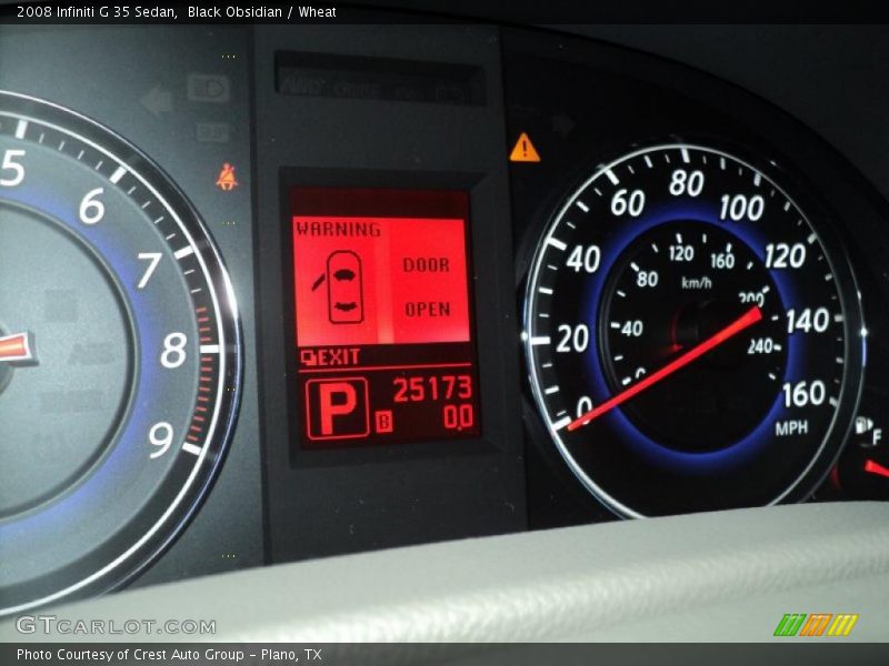 Black Obsidian / Wheat 2008 Infiniti G 35 Sedan