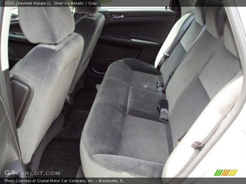 Silver Ice Metallic / Gray 2010 Chevrolet Impala LS
