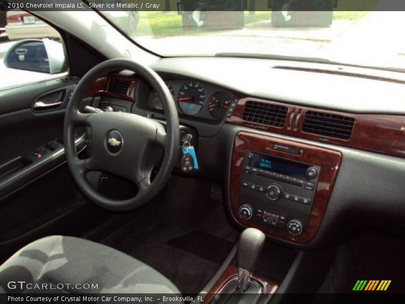 Silver Ice Metallic / Gray 2010 Chevrolet Impala LS