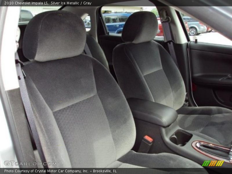 Silver Ice Metallic / Gray 2010 Chevrolet Impala LS