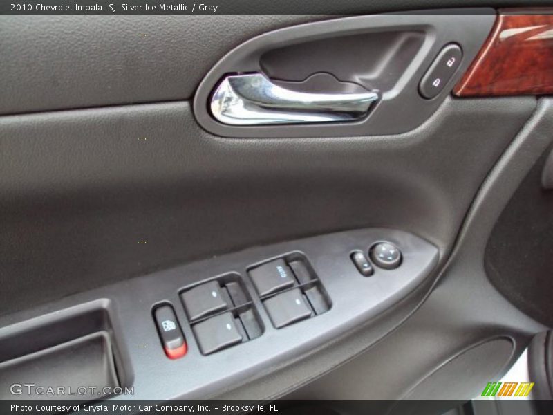 Silver Ice Metallic / Gray 2010 Chevrolet Impala LS