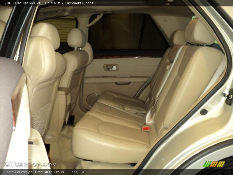 Gold Mist / Cashmere/Cocoa 2008 Cadillac SRX V8