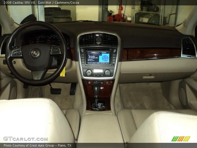 Gold Mist / Cashmere/Cocoa 2008 Cadillac SRX V8