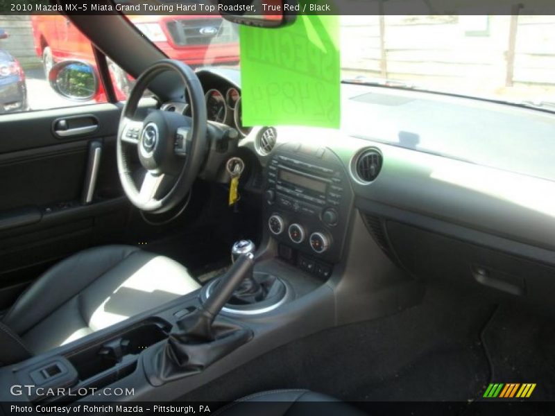 True Red / Black 2010 Mazda MX-5 Miata Grand Touring Hard Top Roadster