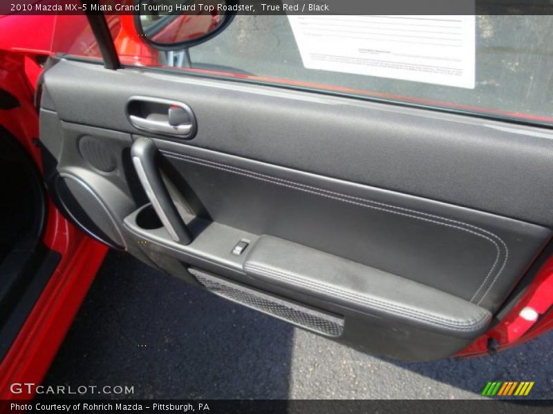 True Red / Black 2010 Mazda MX-5 Miata Grand Touring Hard Top Roadster