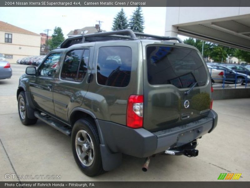 Canteen Metallic Green / Charcoal 2004 Nissan Xterra SE Supercharged 4x4
