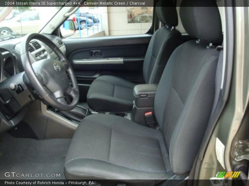 Canteen Metallic Green / Charcoal 2004 Nissan Xterra SE Supercharged 4x4