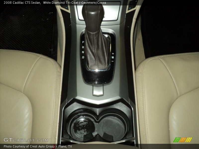 White Diamond Tri-Coat / Cashmere/Cocoa 2008 Cadillac CTS Sedan