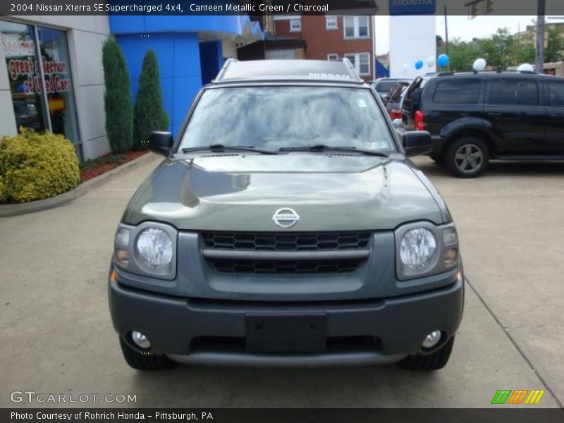 Canteen Metallic Green / Charcoal 2004 Nissan Xterra SE Supercharged 4x4