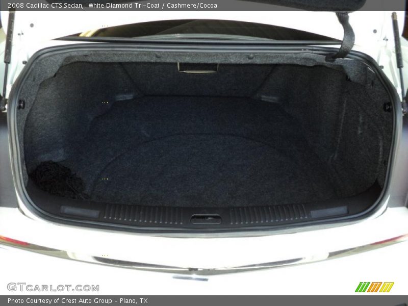 White Diamond Tri-Coat / Cashmere/Cocoa 2008 Cadillac CTS Sedan
