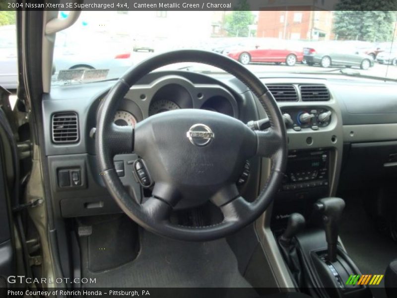 Canteen Metallic Green / Charcoal 2004 Nissan Xterra SE Supercharged 4x4
