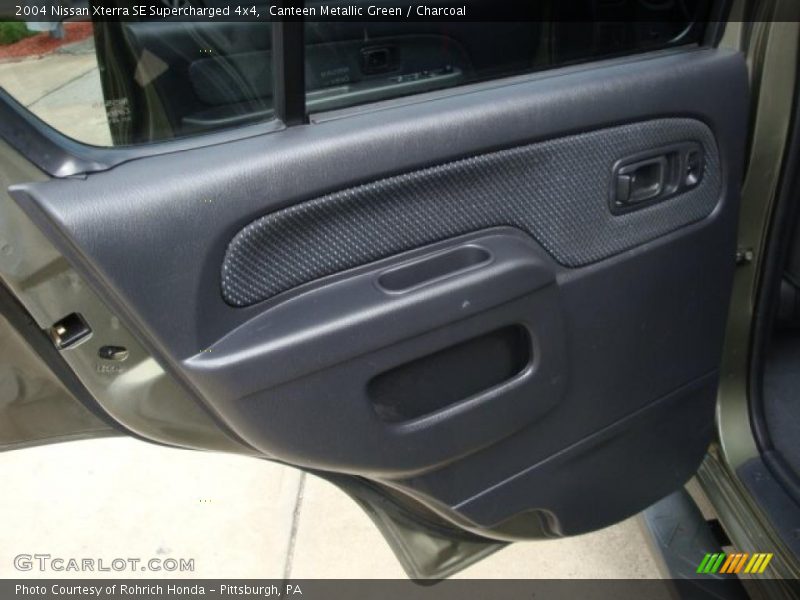 Canteen Metallic Green / Charcoal 2004 Nissan Xterra SE Supercharged 4x4