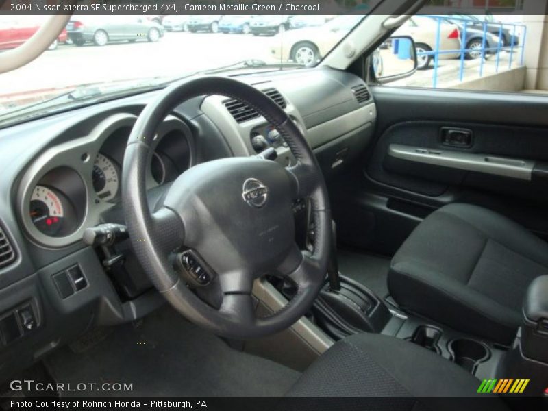 Canteen Metallic Green / Charcoal 2004 Nissan Xterra SE Supercharged 4x4