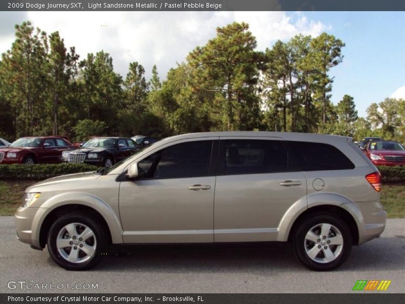 Light Sandstone Metallic / Pastel Pebble Beige 2009 Dodge Journey SXT