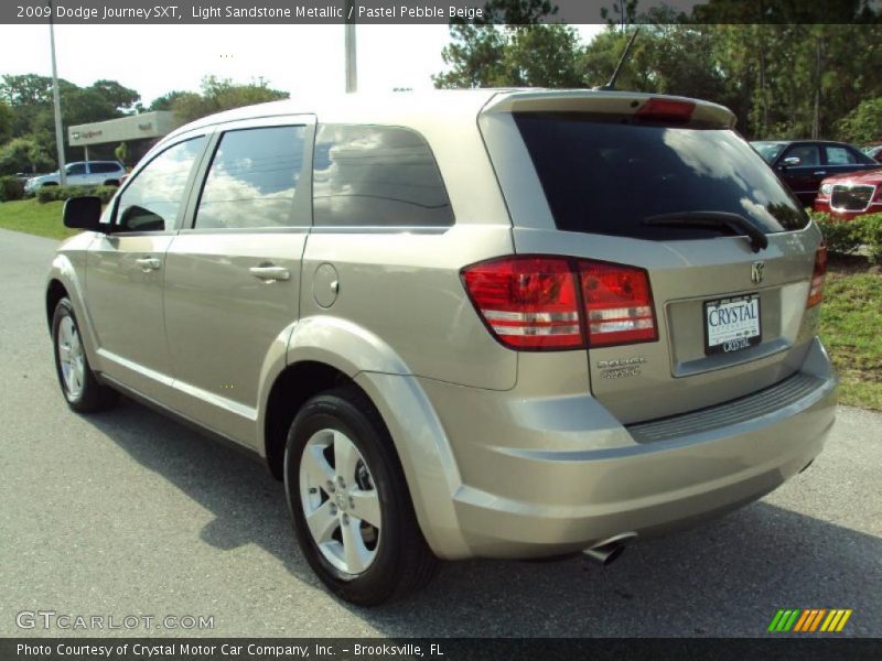 Light Sandstone Metallic / Pastel Pebble Beige 2009 Dodge Journey SXT