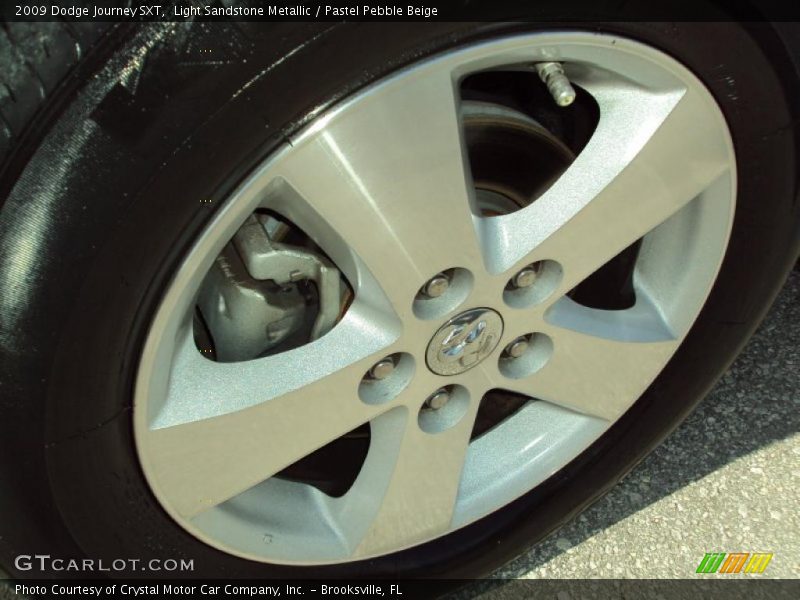 Light Sandstone Metallic / Pastel Pebble Beige 2009 Dodge Journey SXT