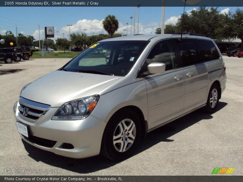 Silver Pearl Metallic / Gray 2005 Honda Odyssey EX