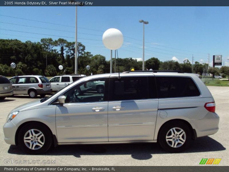Silver Pearl Metallic / Gray 2005 Honda Odyssey EX