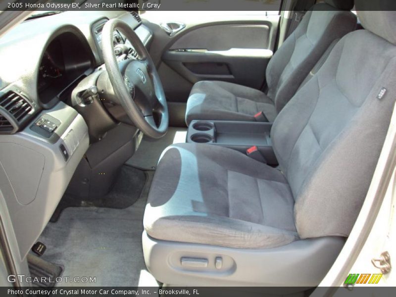 Silver Pearl Metallic / Gray 2005 Honda Odyssey EX