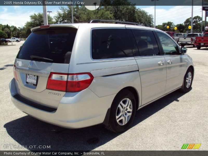 Silver Pearl Metallic / Gray 2005 Honda Odyssey EX