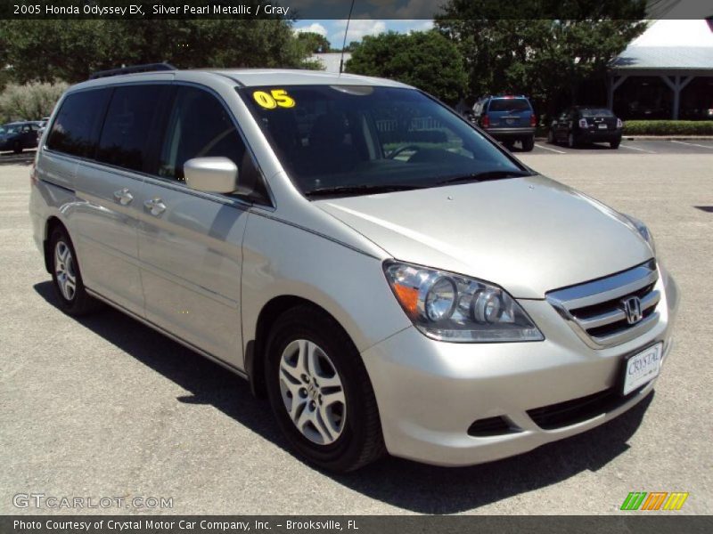 Silver Pearl Metallic / Gray 2005 Honda Odyssey EX